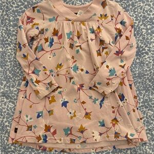 Tea Floral Long Sleeve Tunic